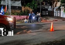 Foto: Accidente deja dos motociclistas lesionados en Managua/TN8