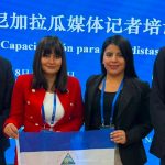 Comunicadores nicaragüenses participan en capacitaciones en la República Popular China Foto: Colegas de TN8 en intercambio con la República Popular China/Cortesía