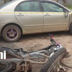Foto: Accidente en Bilwi deja un motociclista lesionado/TN8