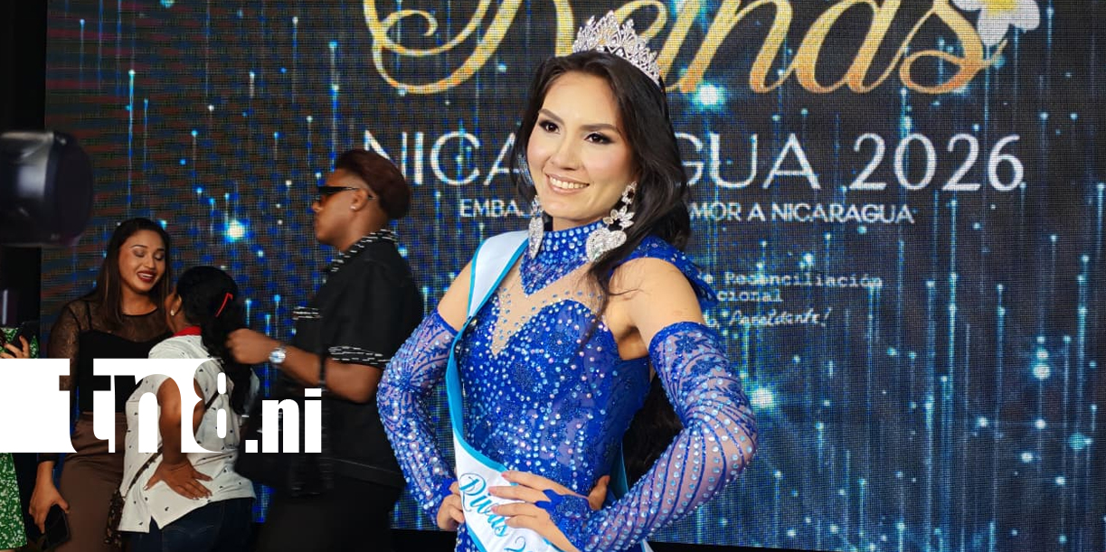 Foto: Docente universitaria se corona como reina Nicaragua Rivas 2026/TN8