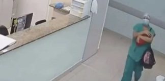 Foto:Captan presunto intento de rapto de una recién nacida dentro de un hospital en Brasil/Cortesía