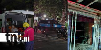 Foto: Dos accidentes y un incendio movilizan a cuerpos de emergencia en Managua/TN8