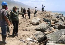 La Guaira refuerza vigilancia ambiental tras terremotos Foto: La Guaira vigila manejo de escombros/Cortesía