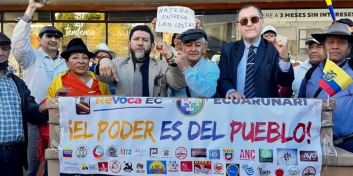 Foto: Revocatoria contra Noboa avanza en el CNE de Ecuador/Cortesìa Foto: Revocatoria contra Noboa avanza en el CNE de Ecuador/Cortesìa