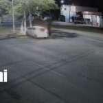 Exceso de velocidad provoca nuevo accidente en el “Cruce de la Muerte” (VIDEO) Foto: Accidente en el “Cruce de la Muerte” Managua/TN8