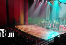 Cantos revolucionarios llenan de emoción el Teatro Nacional Rubén Darío en saludo al 47/19 Foto: Concierto Cantos a la Revolución reúne a familias en Managua/TN8