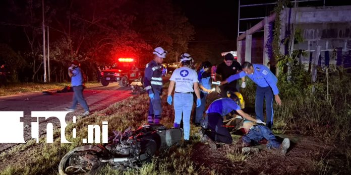 Foto: Colisión frontal deja dos motociclistas fallecidos en Jalapa/TN8