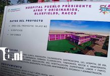Foto: Bluefields inicia la construcción de un hospital regional que transformará la salud del Caribe Sur/TN8