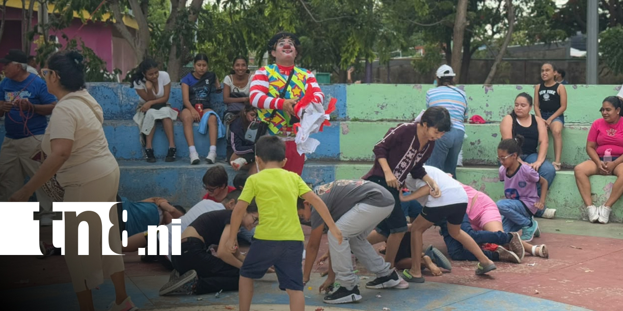 Foto: Familias celebran el Día de la Alegría con actividades recreativas en Nicaragua/TN8