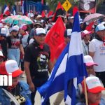 León celebra con entusiasmo el 47 aniversario del Triunfo de la Revolución Popular Sandinista Foto: Revolución: León celebra el 47 aniversario con caminata/TN8