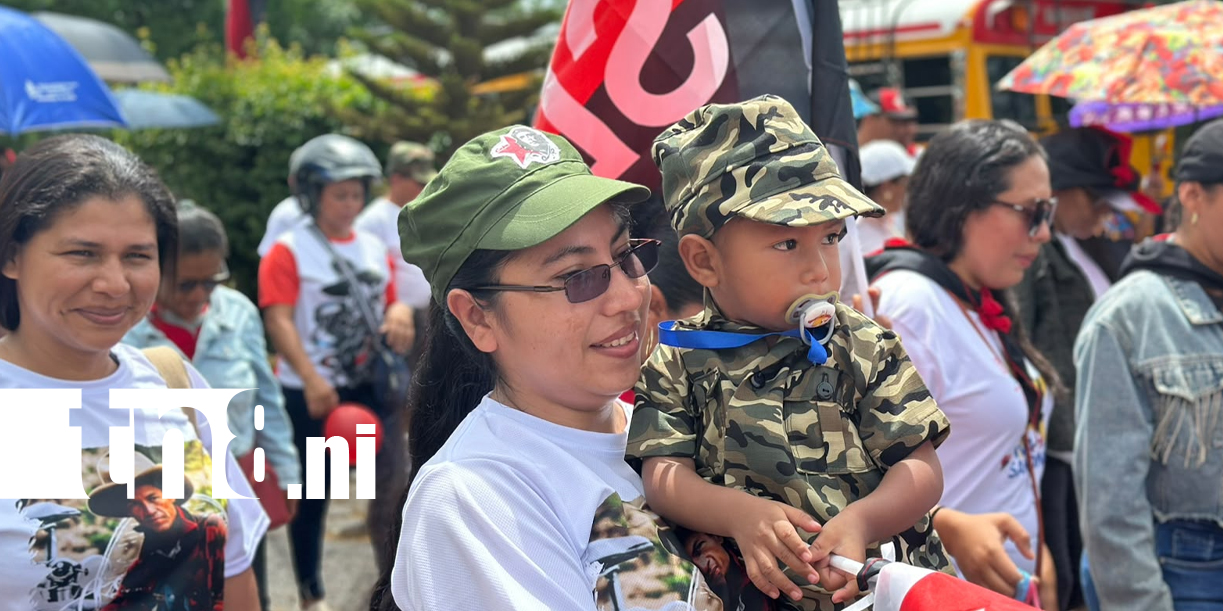 Foto: Nandaime reúne a miles en caminata por el 47 aniversario de la Revolución/TN8