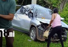Foto: Mujer muere en accidente en Santo Tomás, Chontales/TN8