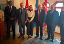 Embajada de Nicaragua celebra el 47.º aniversario del 19 de Julio en Ankara Foto: Nicaragua conmemora en Türkiye el 47.º aniversario de la Revolución Popular Sandinista/Cortesía