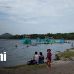 Xiloá se desborda de alegría con familias que disfrutaron el feriado nacional Foto: Xiloá se llena de vida durante el feriado nacional/TN8