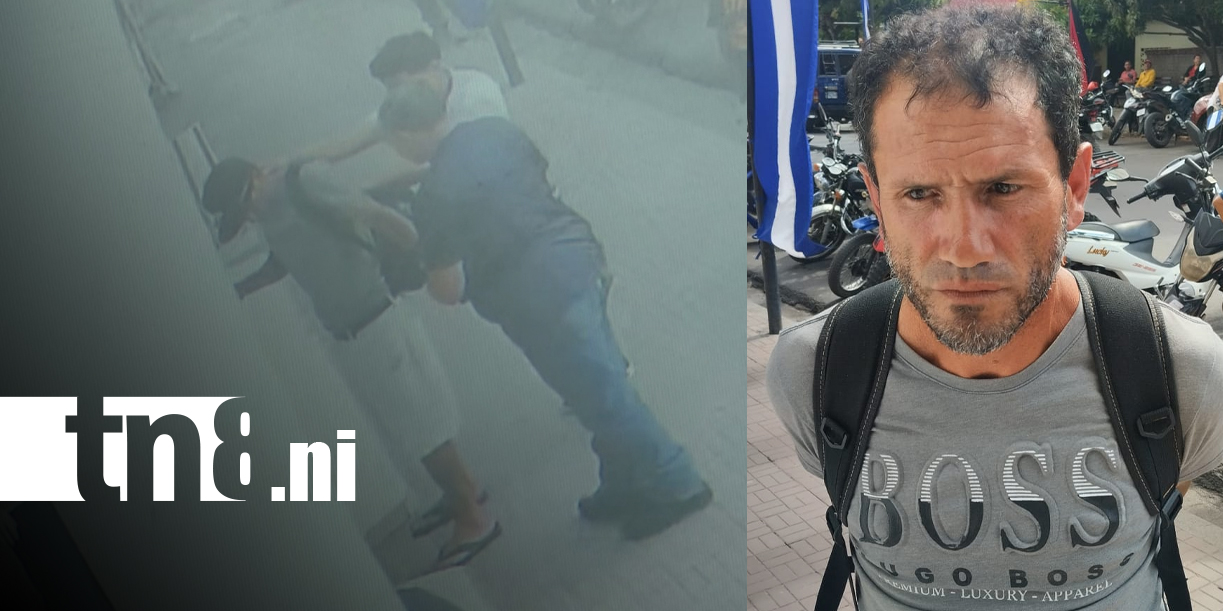 Foto: Detienen a hombre por intentar hurtar una cartera en tienda de Estelí/TN8