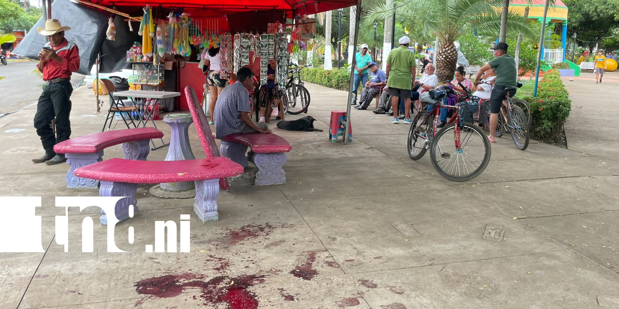 Foto: Murió la mujer atacada por su expareja en pleno parque de Nindirí/TN8
