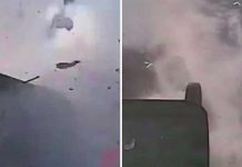 Impactante explosión en camión de basura causa lesiones a empleado en EE. UU. (VIDEO) Foto: Explosión de tanques hiere a trabajador en EE. UU./Cortesía