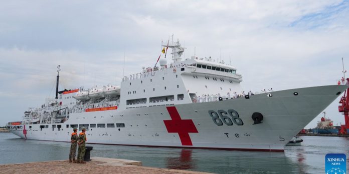 Foto: China despliega su nuevo buque hospital para atender comunidades en África y Asia/Cortesìa