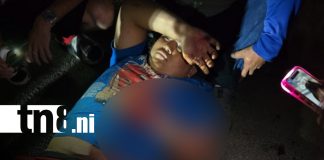 Foto: Accidente en Waspan Sur, Managua, deja motociclista lesionado/TN8