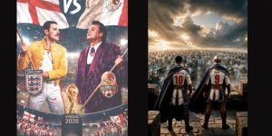 Foto: Memes del México vs Inglaterra se viralizan por Liam Gallagher/Cortesìa