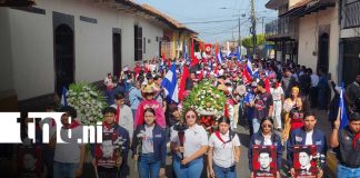 Foto:León recuerda a los héroes del 23 de Julio con homenaje a 67 años de la gesta histórica/TN8