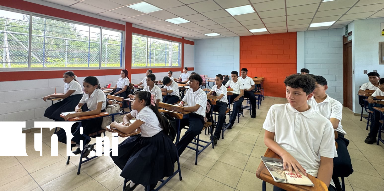 Foto: Instituto Rubén Darío estrena nuevas instalaciones/TN8