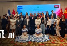 Nicaragua conmemora en Beijing el 47 aniversario del Triunfo de la Revolución Popular Sandinista Foto: Nicaragua conmemora la Revolución en China/TN8
