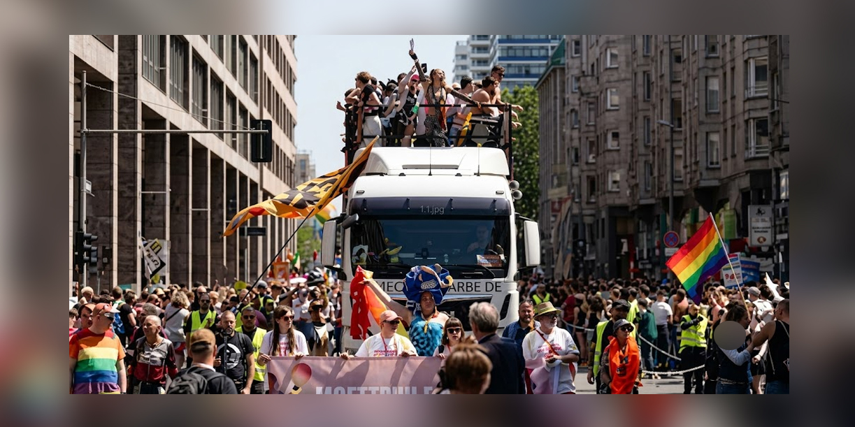 Foto: Terror en Berlín, Alemania durante desfile LGBT+/Cortesía