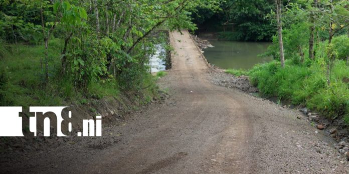 1.1 Foto: Camino productivo rehabilitado en La Libertad, Chontales/TN8