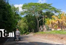 Carazo: Santa Teresa inaugura calles y drenaje en conmemoración del 47/19. Foto: Carazo: Santa Teresa inaugura adoquinado y drenaje/TN8
