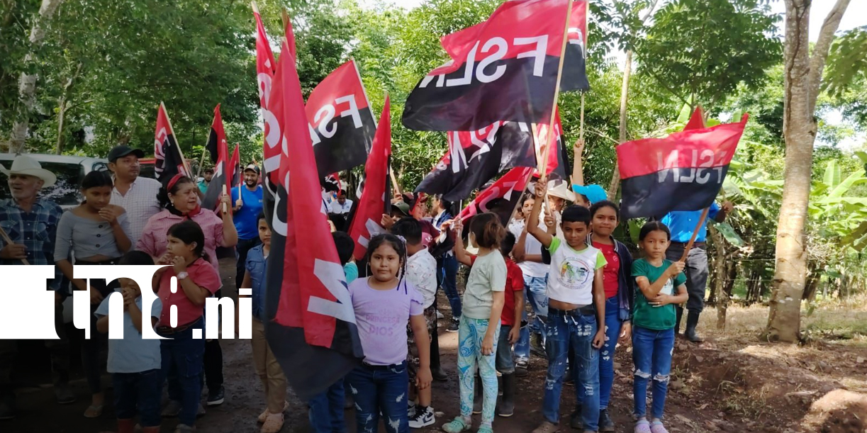 Foto: Camino productivo rehabilitado en La Libertad, Chontales/TN8