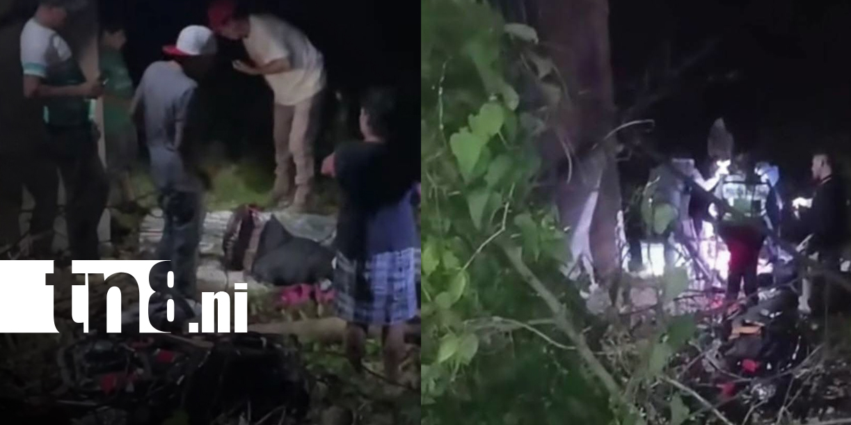 Foto: Dos jóvenes mueren en accidentes de moto en Jinotega/TN8