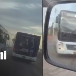 Foto: Conductor imprudente arriesga a pasajeros en Managua/TN8