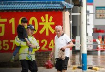 Foto:China en alerta máxima: lluvias extremas amenazan ríos y ciudades/Cortesía