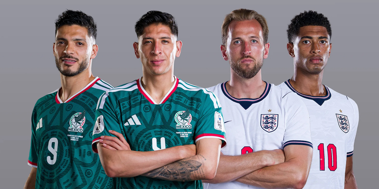 Foto: Inglaterra vence 3-2 a México en el Azteca y avanza a cuartos del Mundial 2026/Cortesía