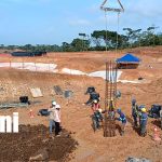 Construcción del complejo deportivo Glorias Costeña alcanzará un 12% de ejecución con la instalación de los primeros pilotes Foto: Bluefields inicia obra clave: así avanza el nuevo complejo deportivo/TN8