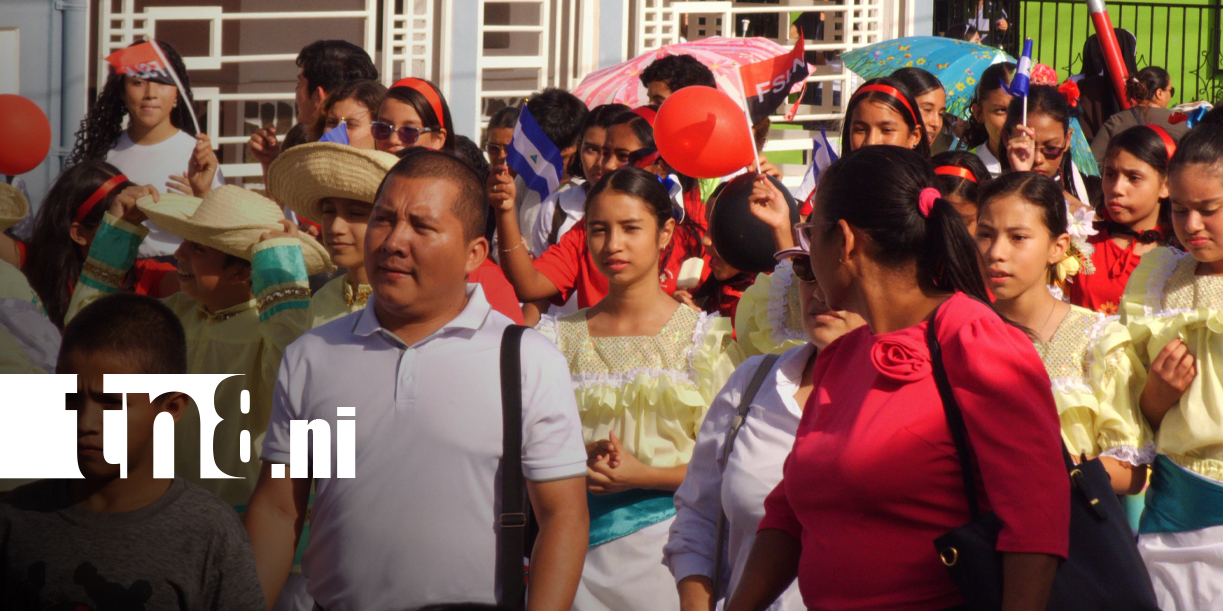 Foto: Ocotal vive jornada cultural con estudiantes y Juventud Sandinista/TN8