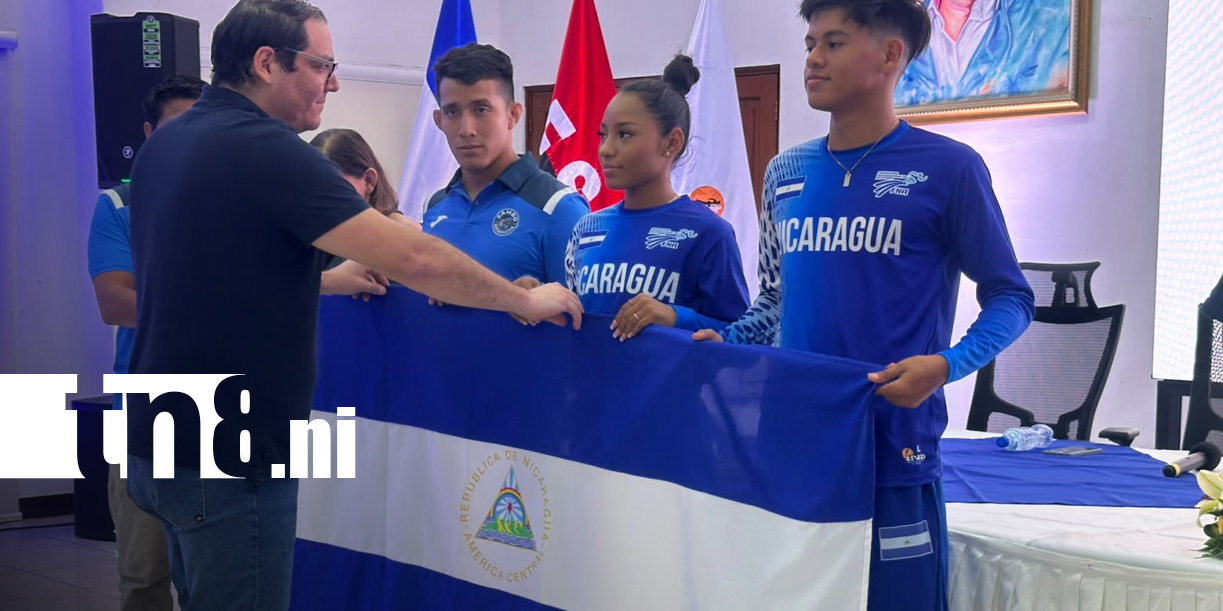 Foto: Nicaragua abandera a sus selecciones rumbo a torneos/TN8