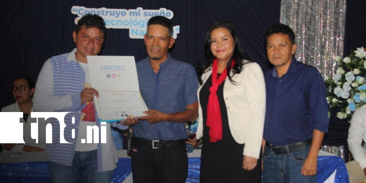 Foto: Somoto entrega más de 40 nuevos profesionales técnicos/TN8