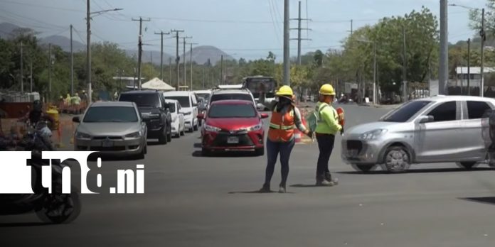Foto: Rehabilitación de puente en la Avenida Bolívar cambiará el tránsito en Managua/TN8 Foto: Rehabilitación de puente en la Avenida Bolívar cambiará el tránsito en Managua/TN8