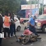 Dos accidentes en distintos puntos de Managua dejan personas lesionadas Foto: Accidentes en distintos puntos de Managua/TN8