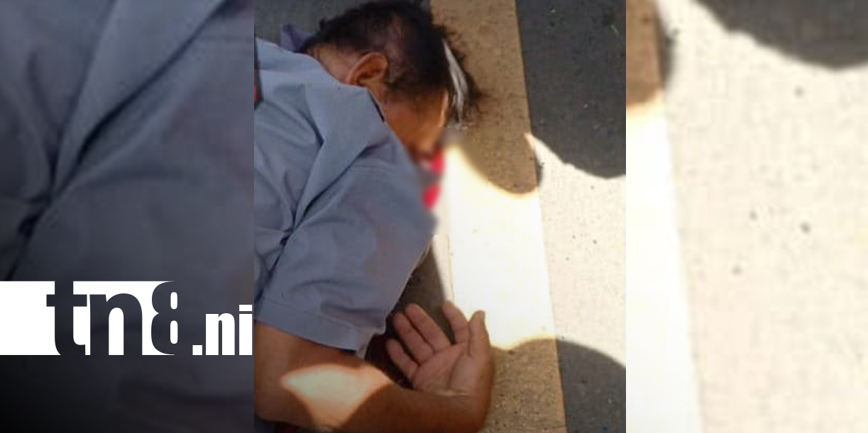 Foto: Adulto mayor fallece tras accidente de tránsito en Monimbó, Masaya/TN8