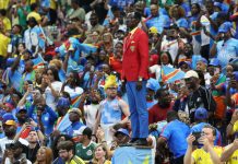 Lumumba Vea, el aficionado inmóvil que se volvió símbolo de la RD del Congo en el Mundial 2026 Foto: El aficionado inmóvil que convirtió su apoyo en símbolo nacional/Cortesía