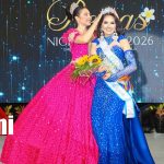 Foto: Docente universitaria se corona como reina Nicaragua Rivas 2026/TN8