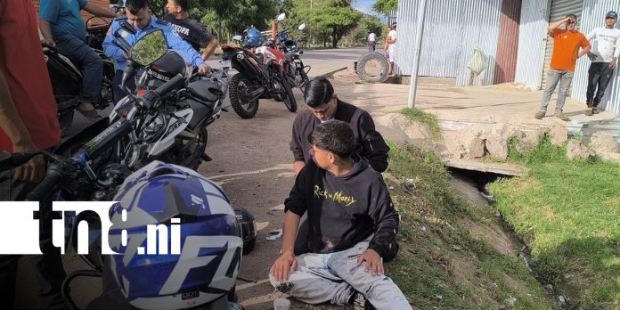 2 Foto: Violenta colisión entre motociclistas deja dos heridos en Estelí / TN8