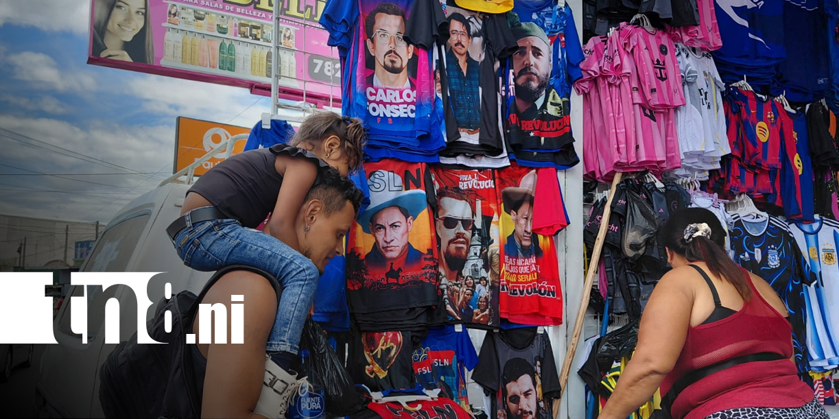 Foto: Mercado Oriental pone a disposición variedad de productos alusivos al 19 de Julio / TN8