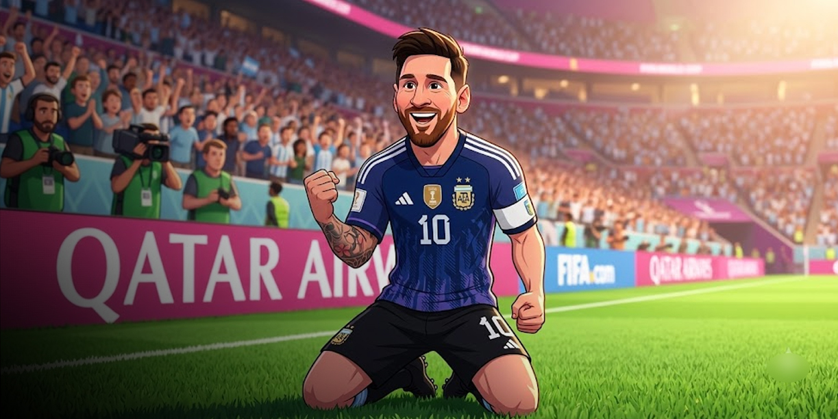 Foto: Messi lanza contundente mensaje tras llevar a Argentina a la final/Cortesía