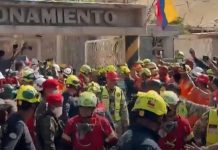 Sobrevive siete días bajo los escombros y logra salir con vida en Venezuela Foto: Rescate histórico: hombre sobrevive siete días en Venezuela/Cortesía