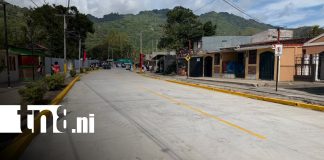 Foto: Jinotega inaugura nueva calle de concreto hidráulico en celebración del Día de la Alegría/TN8