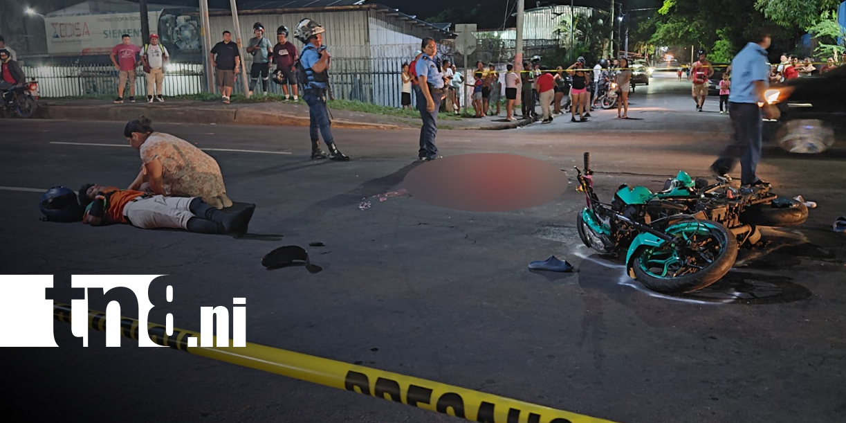 Foto: Tragedia sobre la Carretera Norte: joven muere arrollada por rastra en Managua/TN8
